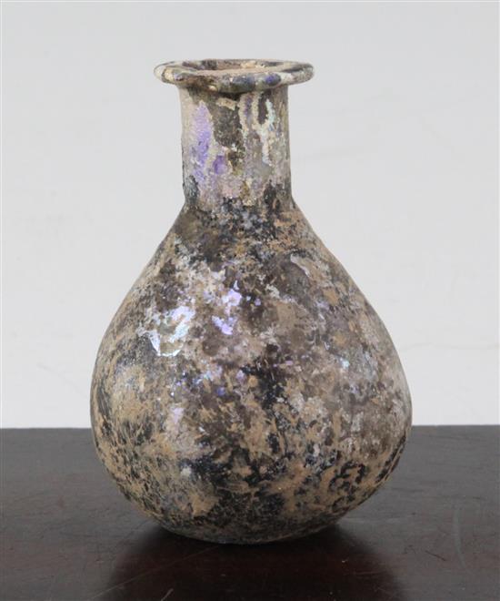 A Syrian gourd flask, c. 6th century B.C., 9cm